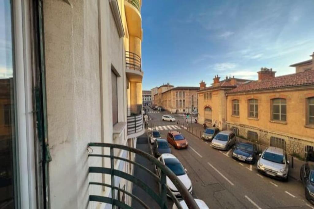 Label Etape - 2Min Gare - Wifi - Terrasse Apartment Marseille Exterior photo